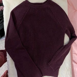 Purple sweater